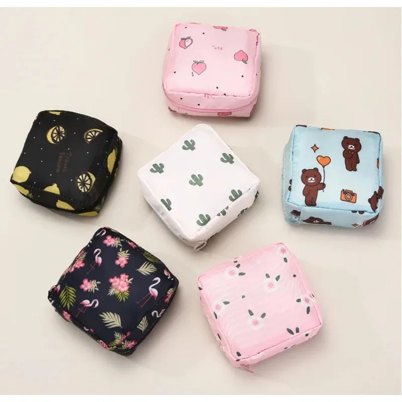Cute Cartoon Makeup Bag Travel Organizer Pouch for Women