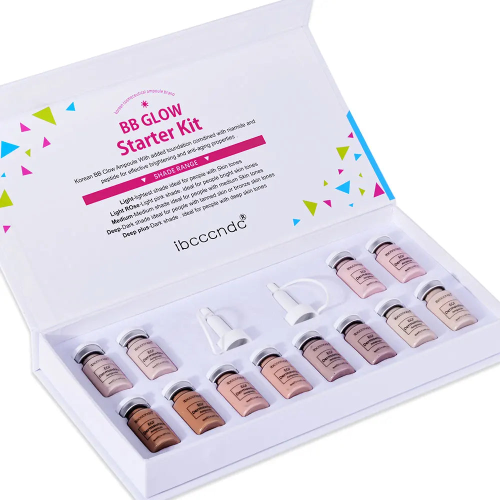 BB Cream CC Glow Beginner Starter Kit Whitening Liquid Foundation Hyaluronic Acid Serum Essence For Face Skin Care Acne Beauty Peaceful Pleasures Health and Wellness 2