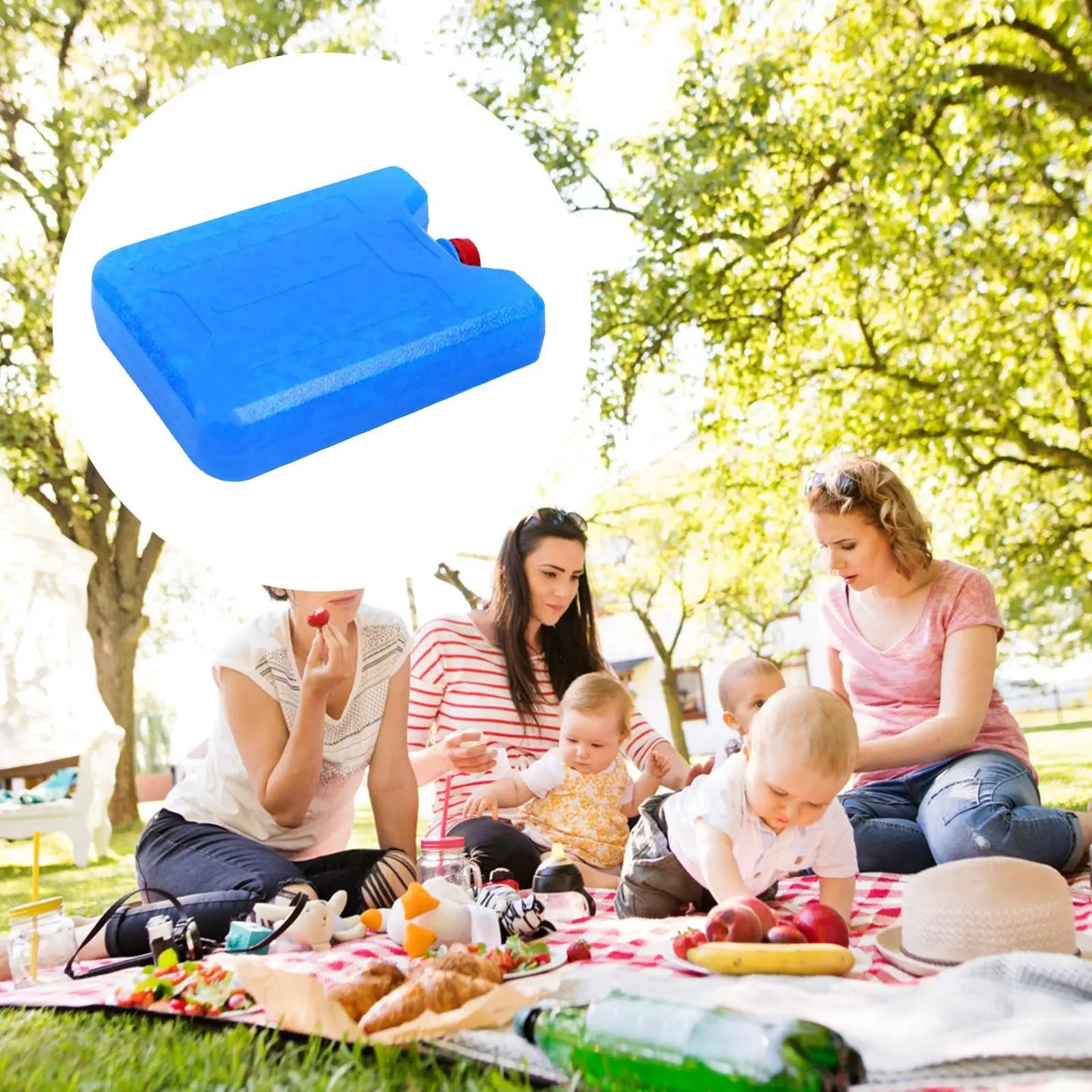 Reusable PE Ice Crystal Cooling Pack – Lunch & Cooler Box