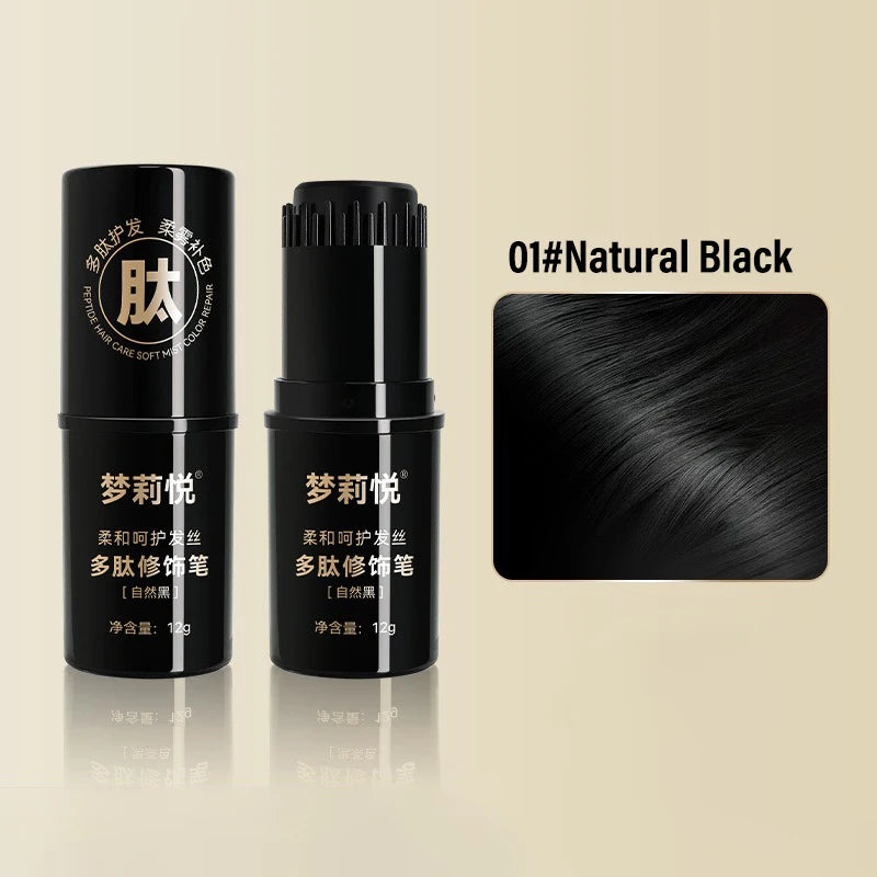 Temporary Hair Color Brush | 4 Shades Waterproof Root Touch-Up