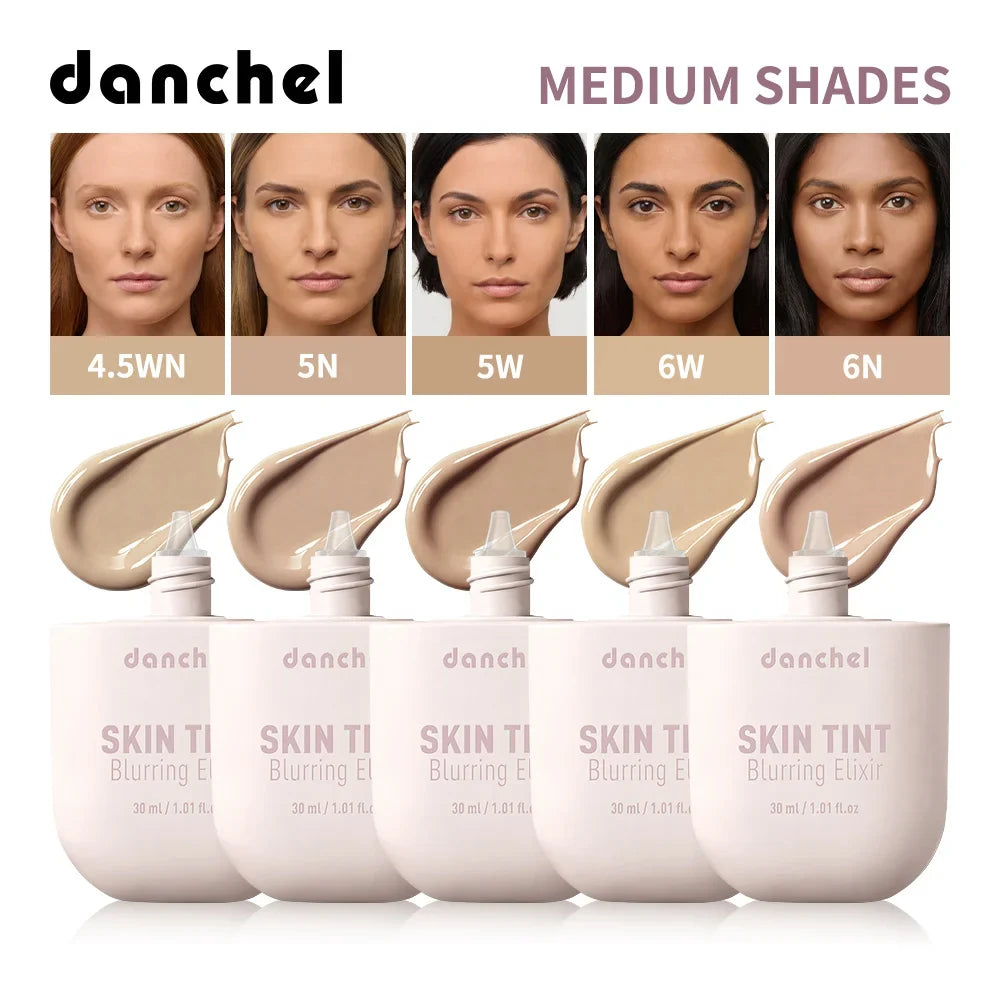 Skin Tint Liquid Foundation – 24 Shades, Natural & Hydrating