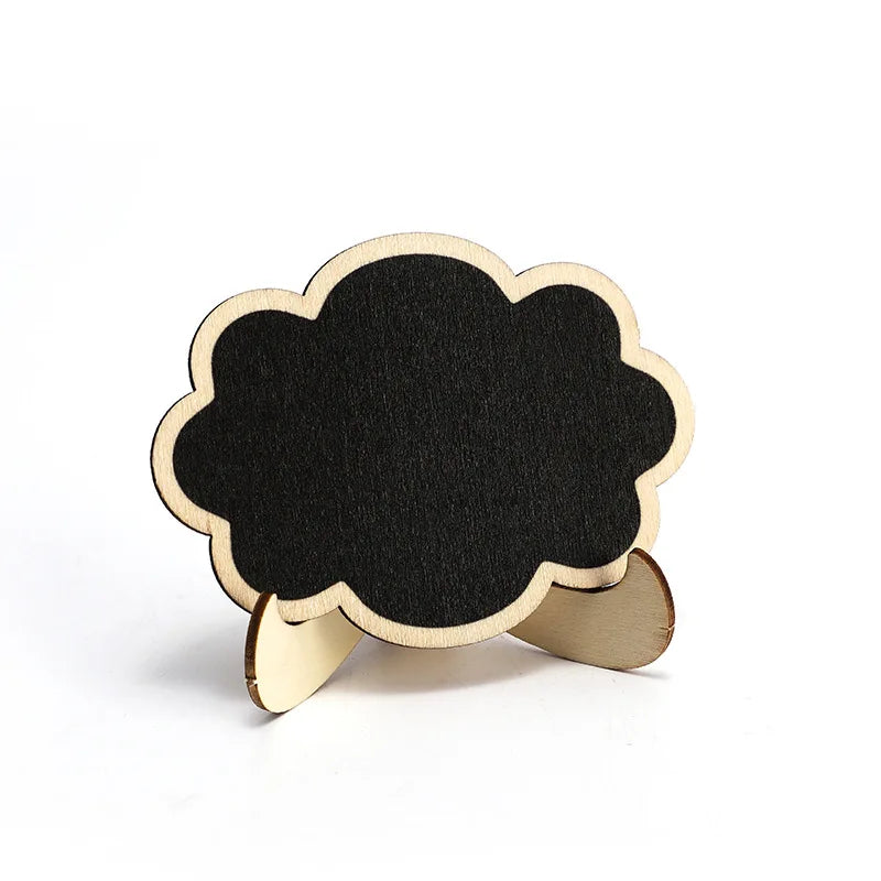 1pcs Mini Wooden Blackboard Universal Message Board Chalkboard Portable Wedding Party Decor Decorative Parts Home Decor Peaceful Pleasures Health and Wellness type5