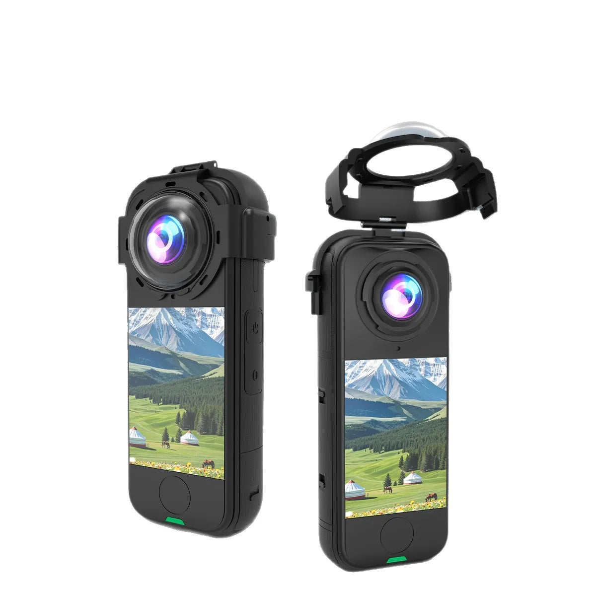 Protective Lens For Insta360 x4 Air Camera Anti-Fog And Dust Protection For Your Camera Snap-On Design For Simple Installation Peaceful Pleasures Health and Wellness