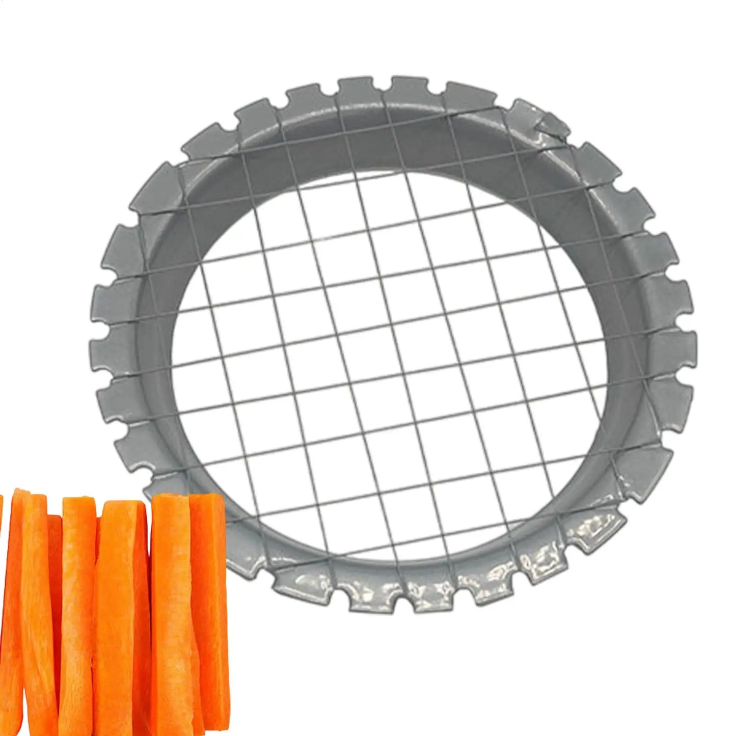 Stainless Steel Egg & Vegetable Grid Slicer | Non-Slip Chopper