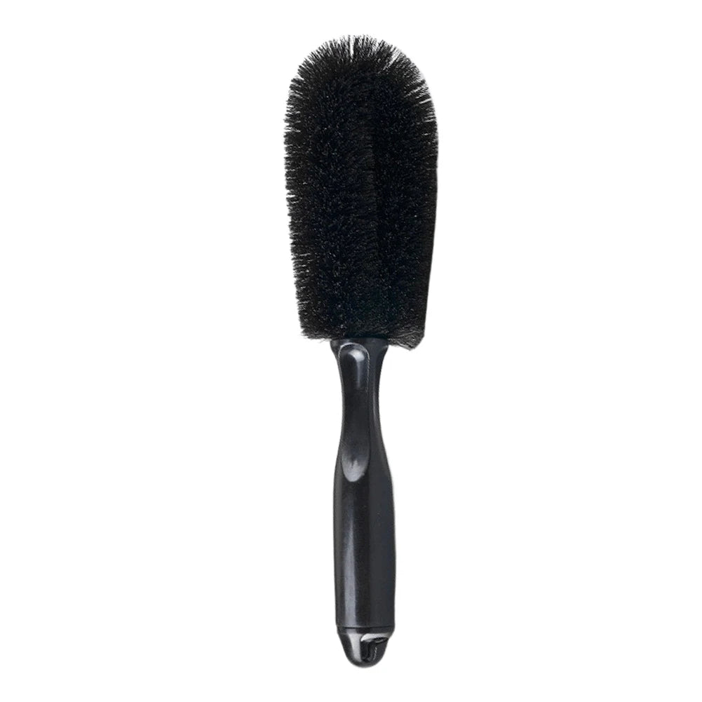 Car Wheel & Rim Cleaning Brush – Soft Bristle Auto Detail Tool Peaceful Pleasures Health and Wellness Black spain