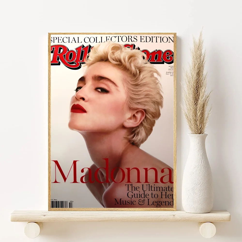 Madonna Bad Girl Retro Print Poster HD art sticky wall waterproof home living room bedroom bar aesthetic decoration Peaceful Pleasures Health and Wellness