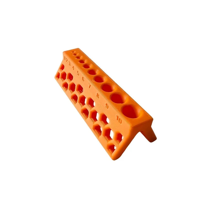 Ten Hole Drilling Guide Firmly Fixed PVC Pipe Non-slip Precise Drill