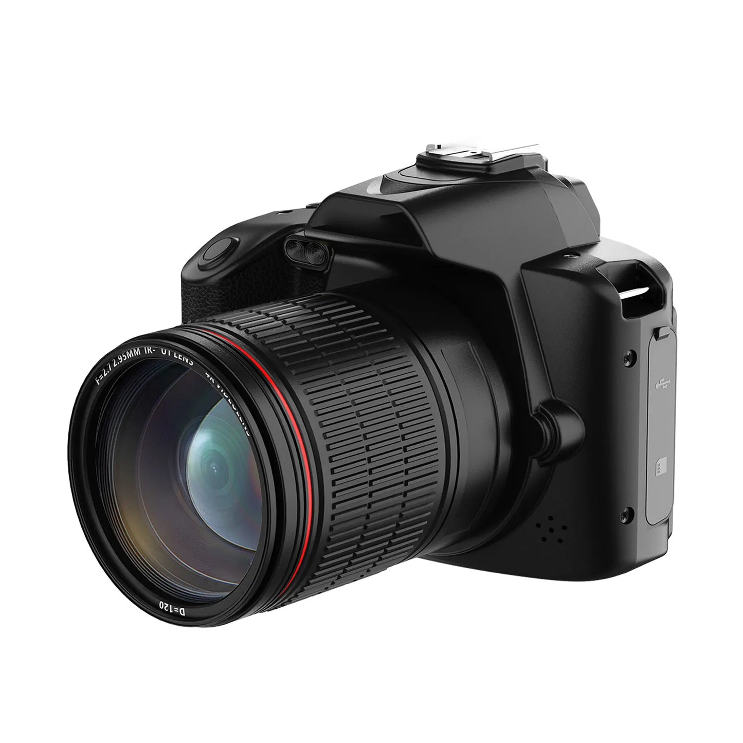 4K Digital Camera Wifi Video 64MP Dual Lens IPS Screen 16X Anti-shake