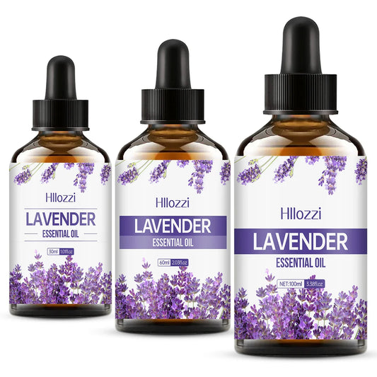 Hllozzi Lavender Essential Oil 30ml 60ml 100ml Aroma Diffuser Lavender Essential Oil Oasis Select