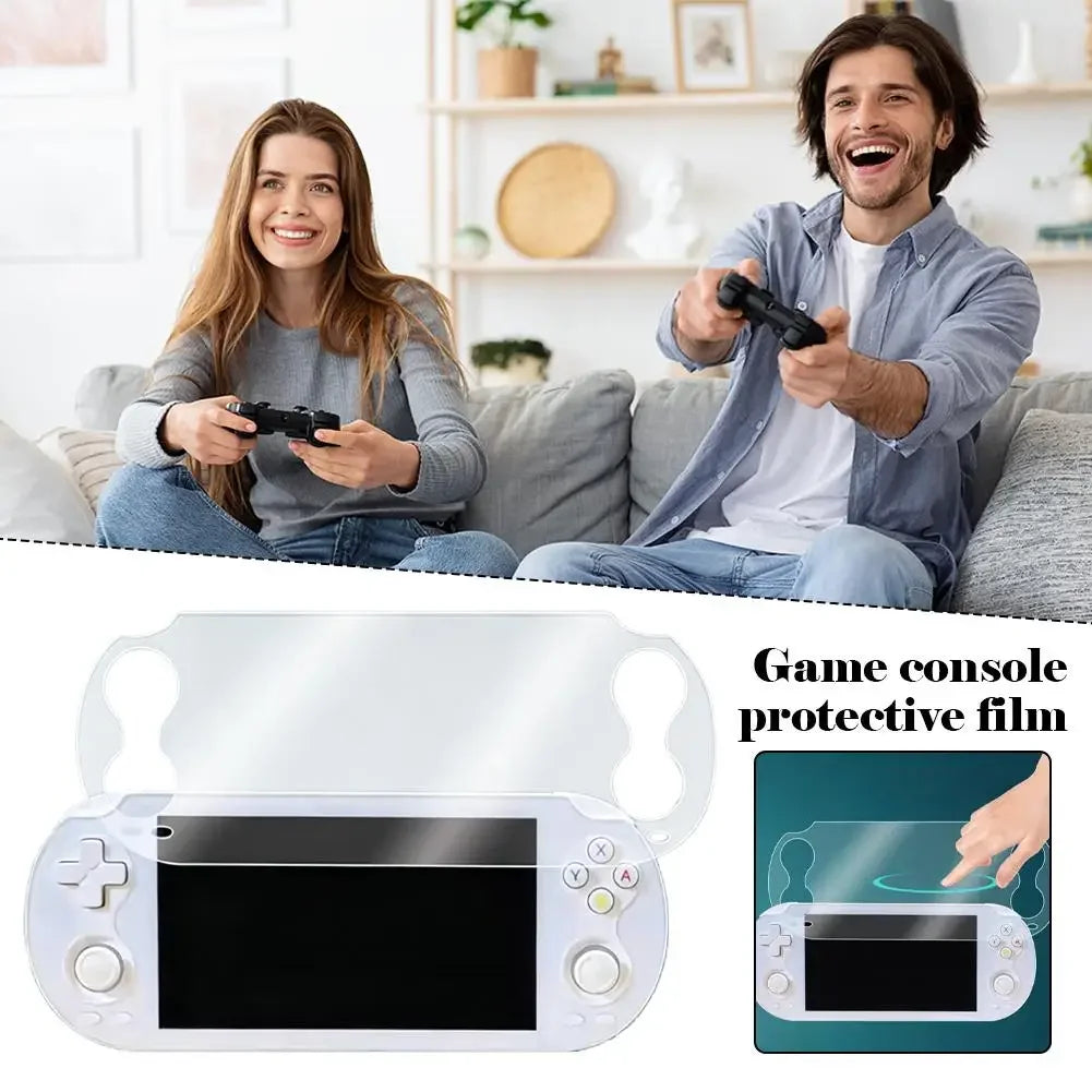 Screen Protector for Anbernic RG Vita Pro Game Console, HD Full Coverage Soft Film, Anti-Scratch Ultra Clear Screen Cover Peaceful Pleasures Health and Wellness