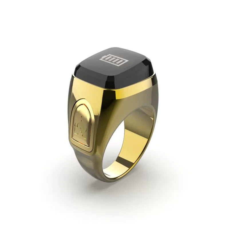 Smart Tasbih Prayer Ring Counter – APP & Vibration Reminder