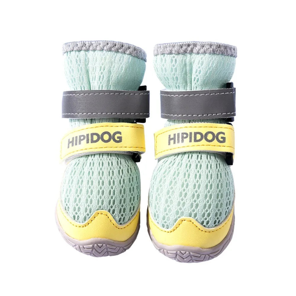 Adjustable Dog Mesh Shoes | Breathable Anti-Slip Paw Protectors