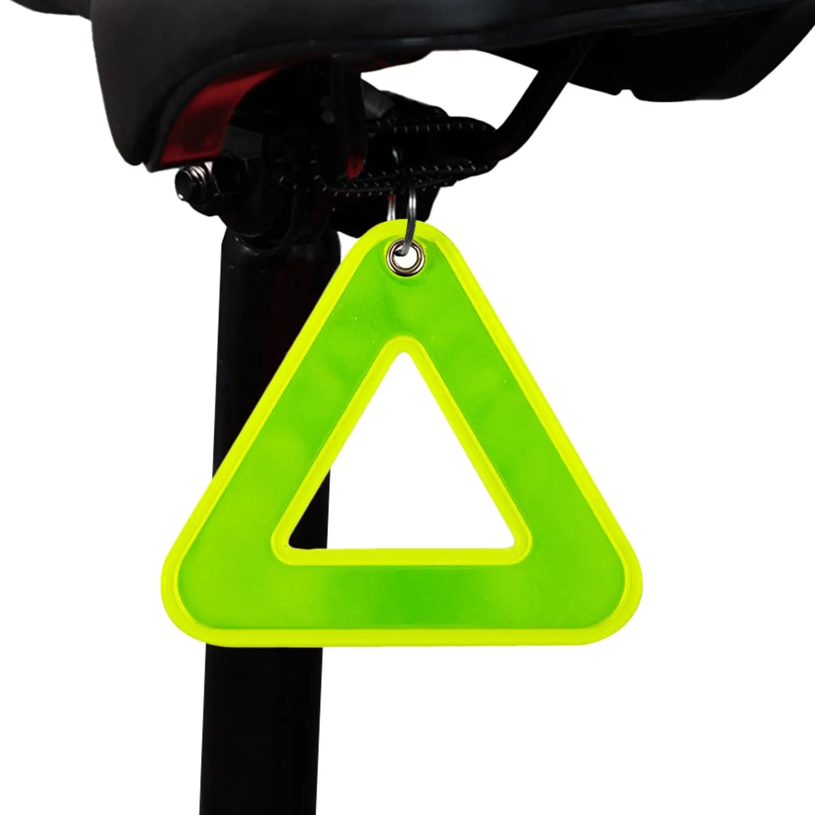 Triangle Reflective Pendants High Visibility Safety Reflector Bike Gear for Night Running Hiking Camping Outdoor Commuting Peaceful Pleasures Health and Wellness