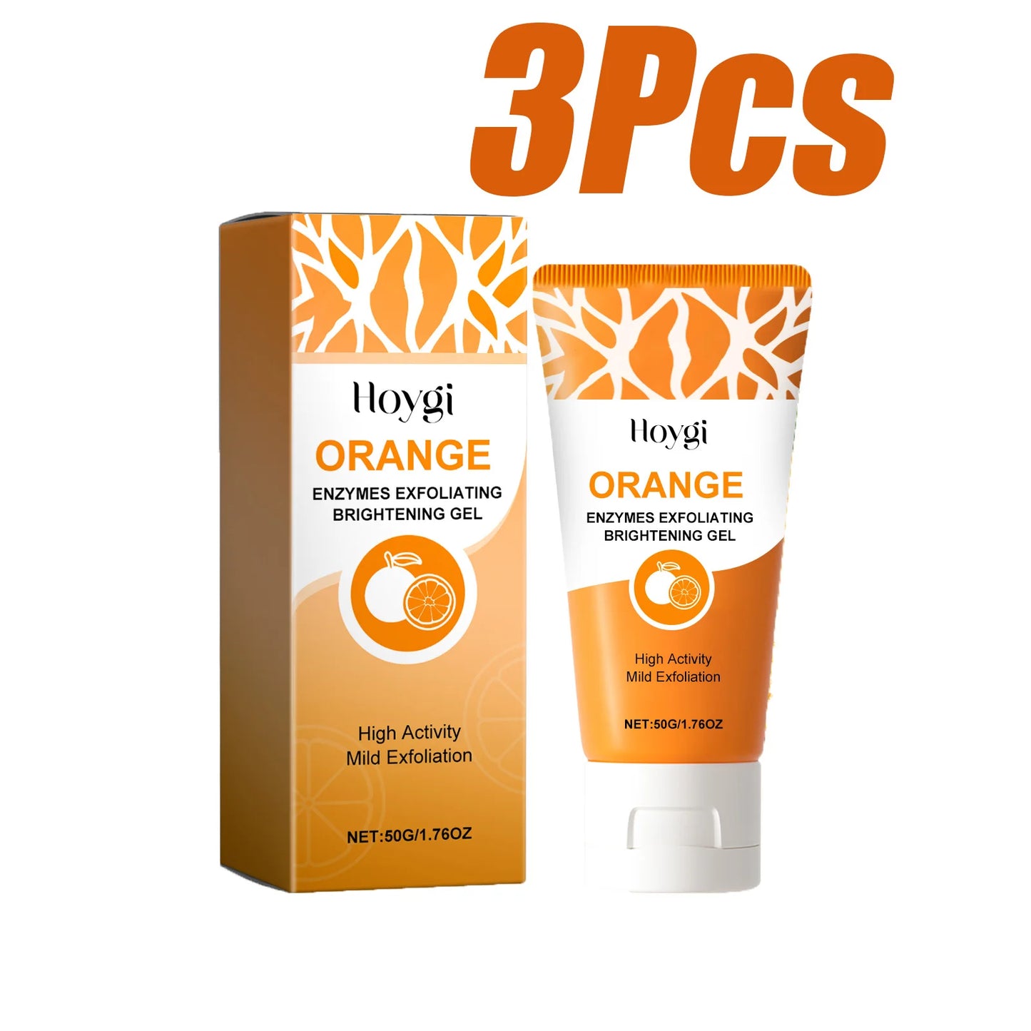 Orange Enzyme Exfoliating Gel – Salicylic Acid & Pore Cleanser