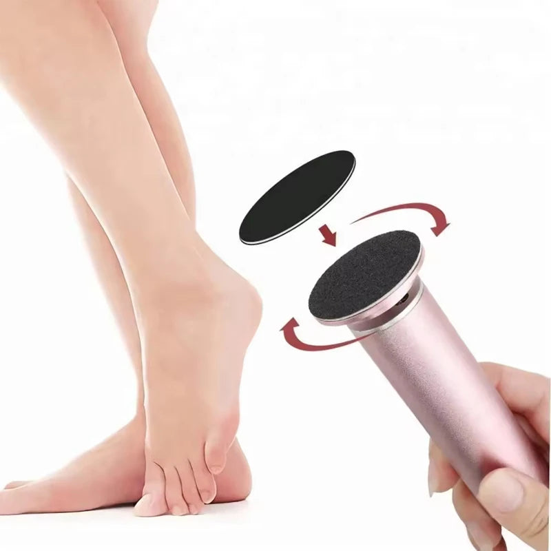 Factory wholesale Household personal care Electric foot polisher Thick callus remover for removing thick calluses Peaceful Pleasures Health and Wellness