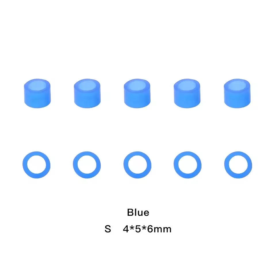 100pcs Autoclavable Dental Silicone Color Code Rings | Orthodontic