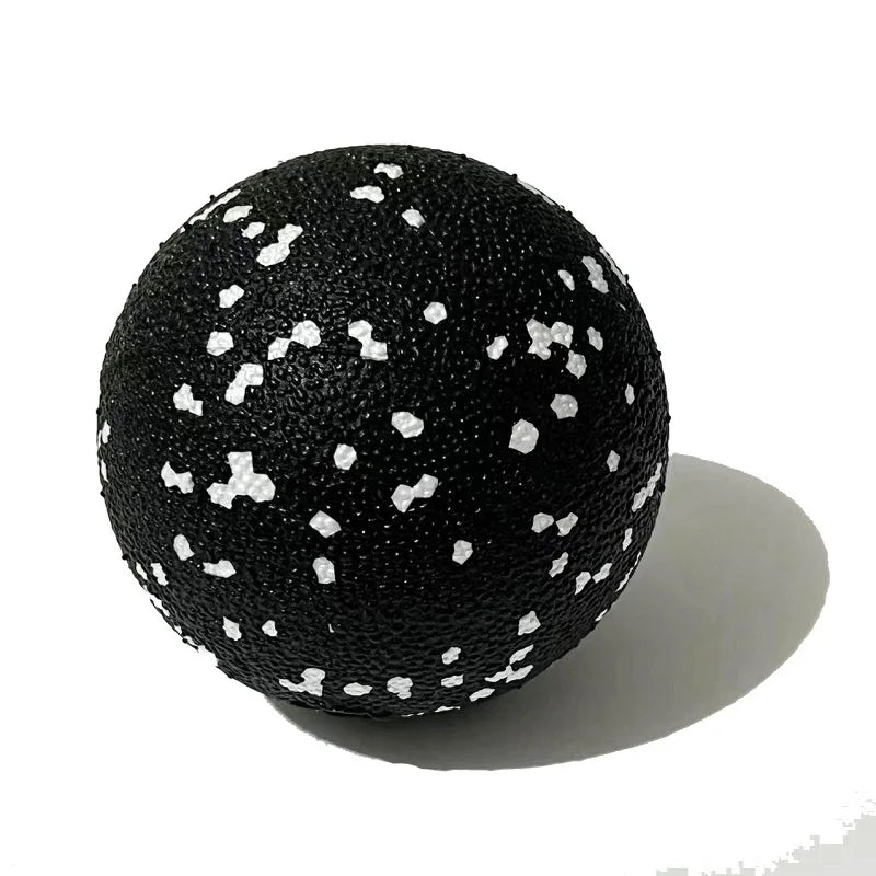High-Density Peanut Body Massage Ball Yoga Foam Block Fascia Roller for Muscle Relaxation Exercise Fitness Pain Relief Peaceful Pleasures Health and Wellness WHITE