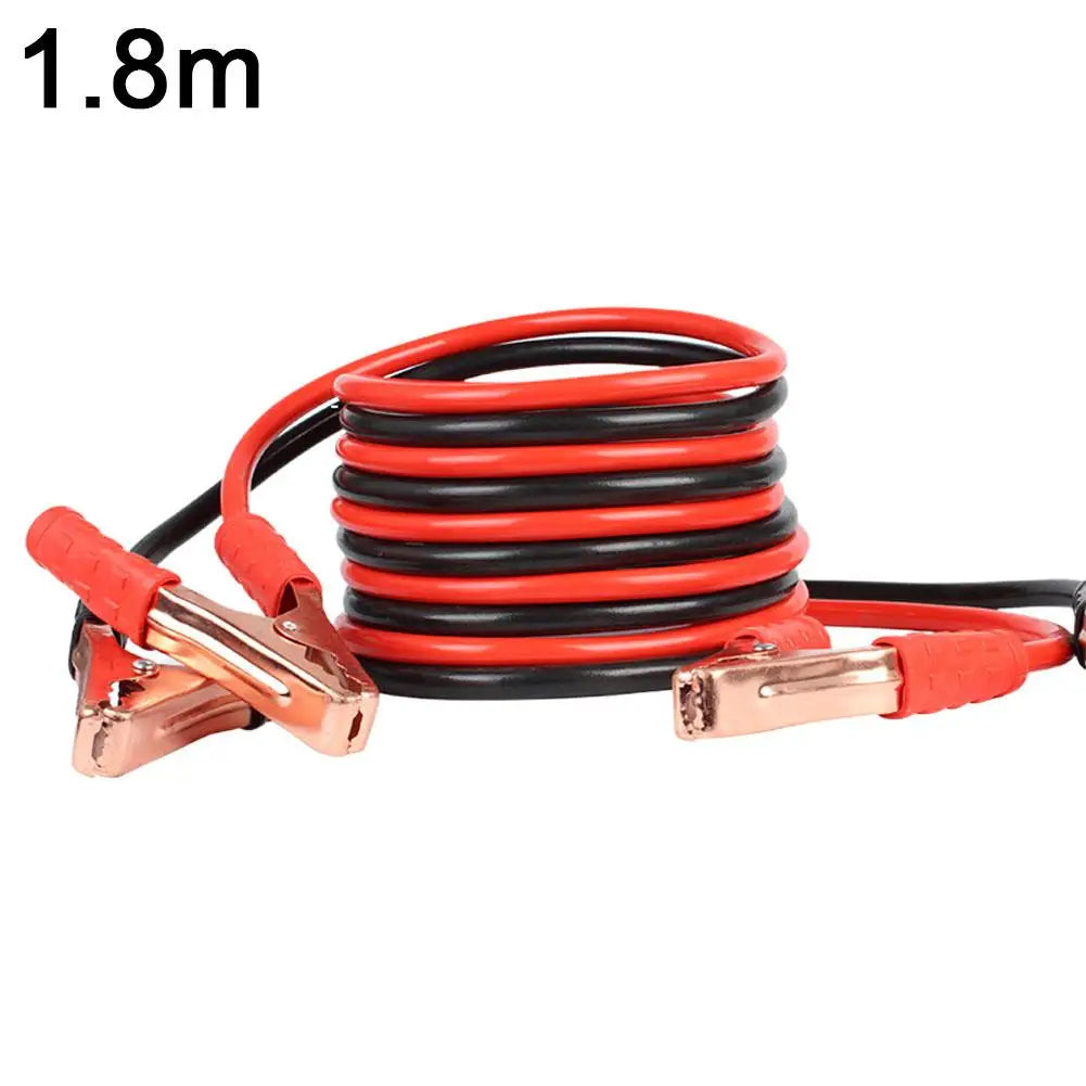Car Battery Clip Battery Jump Cable 480G Alligator Clip Battery Cord Emergency Jump Starter Car With Firewire 500A Cable Clamps Peaceful Pleasures Health and Wellness A