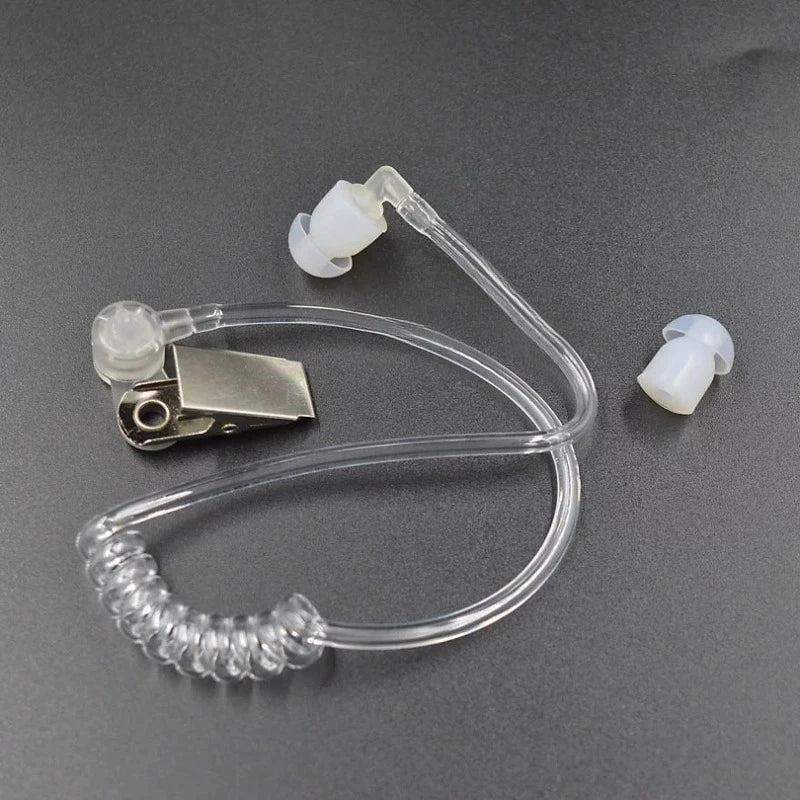 Air Tube Headset Accessories – Detachable Parts for Phone & Walkie-Talkie