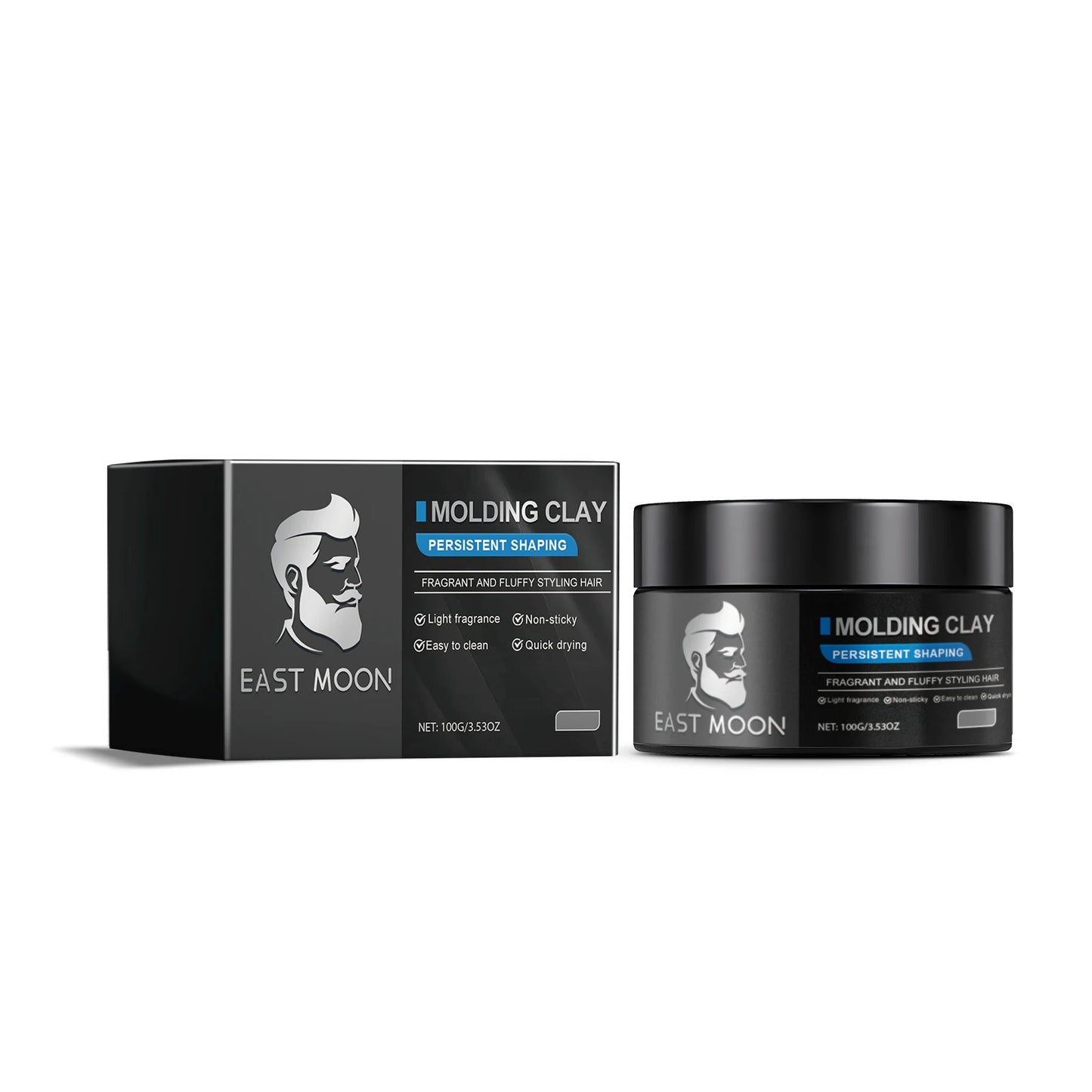 Men's Silver Hair Wax – Strong Hold, Color & Shine