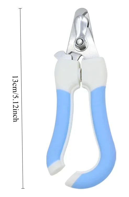 Pet Nail Clippers for Dogs & Cats | Safety Guard & Steel Blades