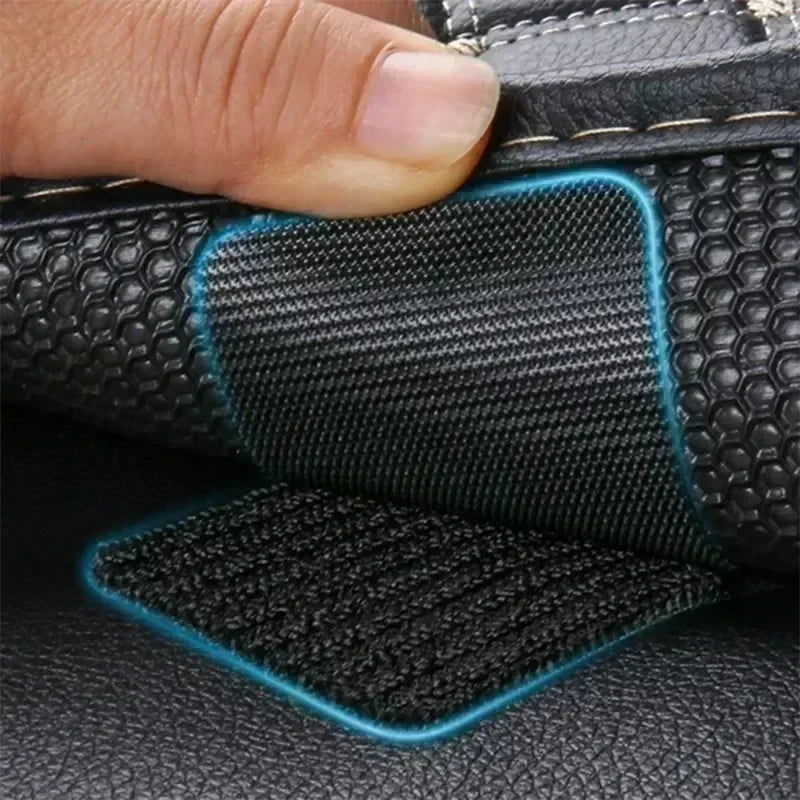Car Carpet Pads Auto Adhesive VelcroS Tape Dashboard Pad Sewing Double-sided Fixed Stickers Fixation Patch Floor Mat DIY Arts Peaceful Pleasures Health and Wellness