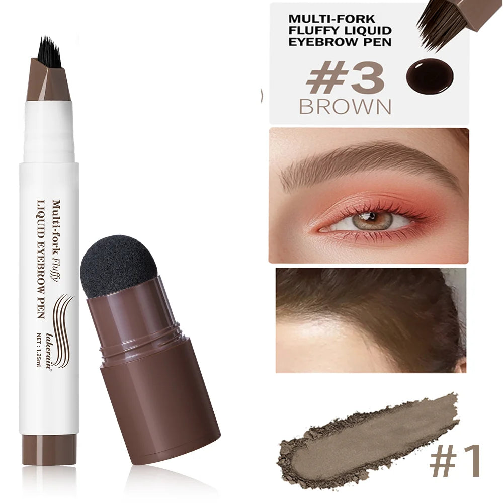 Waterproof Hairline Root Concealer Pen | Instant Grey Coverage Root Concealer Pen Peaceful Pleasures Health and Wellness 1And eyebrow pen