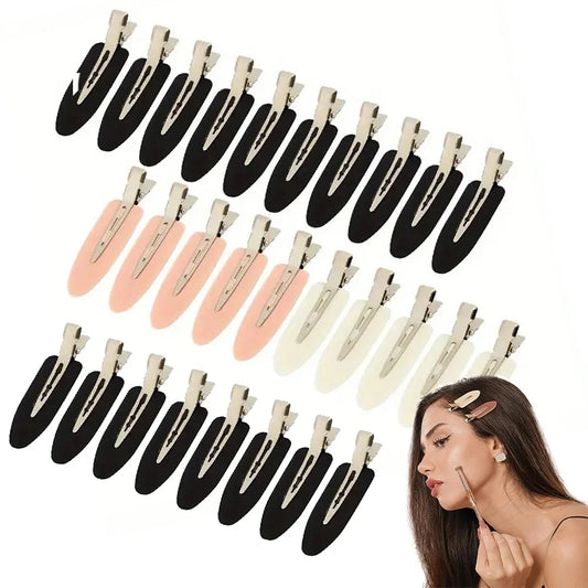 No Bend Seamless Hair Clips Side Bangs Barrette Makeup Washing Face Peaceful Pleasures Health and Wellness