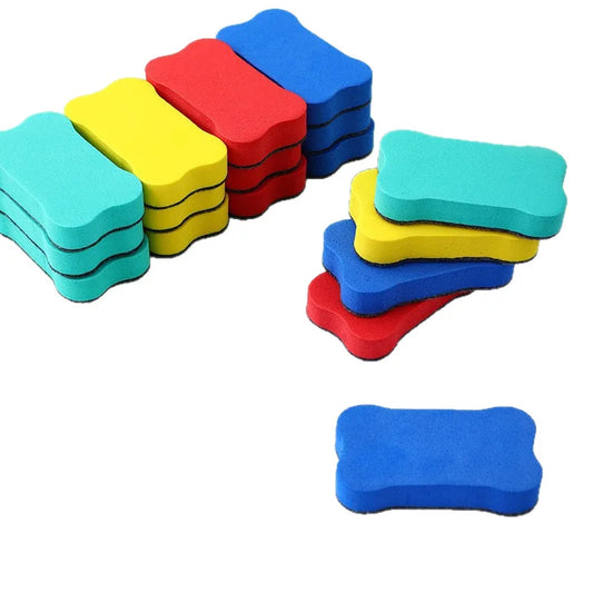30-Pack Magnetic Whiteboard Erasers | Felt Cloth Bone Erasers Whiteboard Eraser Set Peaceful Pleasures Health and Wellness