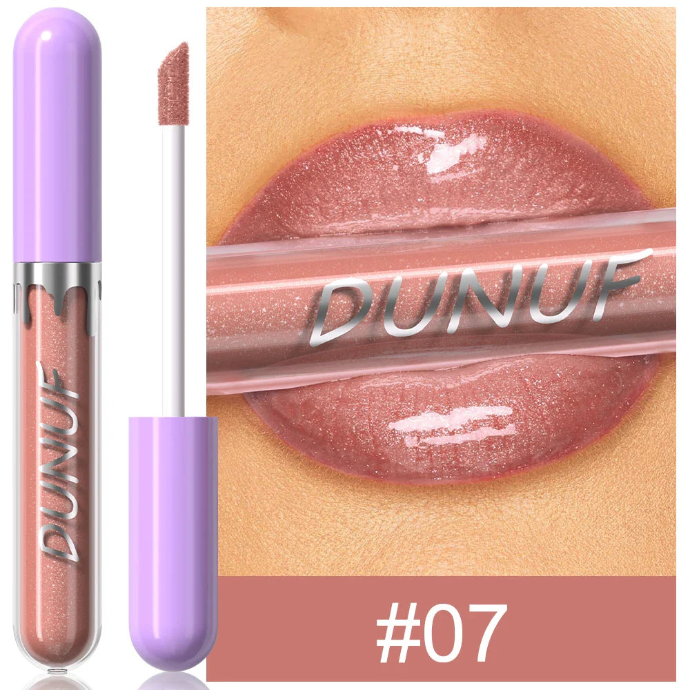 DUNUF Pearl Lip Gloss – Moisturizing, Waterproof & Long-Lasting