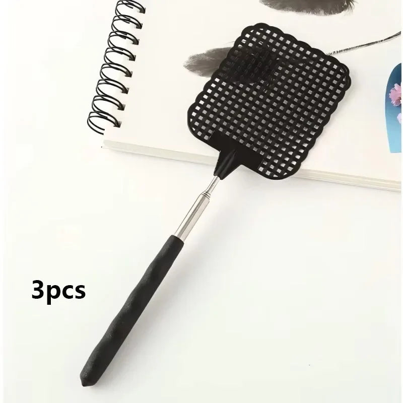 Retractable Fly Swatter – Telescopic Stainless Steel Handle