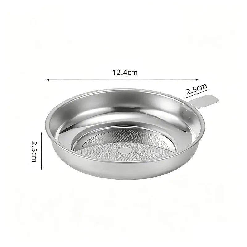 Stainless Steel Fine Mesh Strainer – Tea, Coffee & Flour Sifter