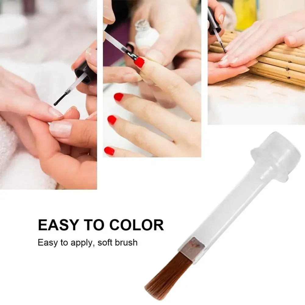 1/10Pcs Disposable Nail Polish Brush For Nail Polish Bottle Replacement Brush Soft Bristles Nail Brushes Nail Art Applicators Peaceful Pleasures Health and Wellness