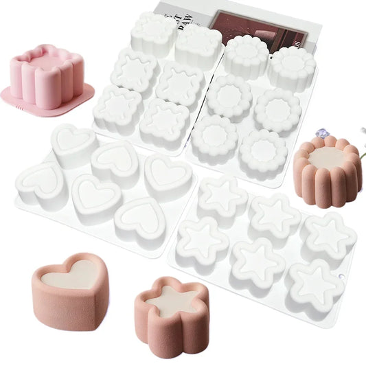 Silicone Multi-Cavity Mold – Cake, Soap & Candle Craft Silicone Baking Mold Peaceful Pleasures Health and Wellness