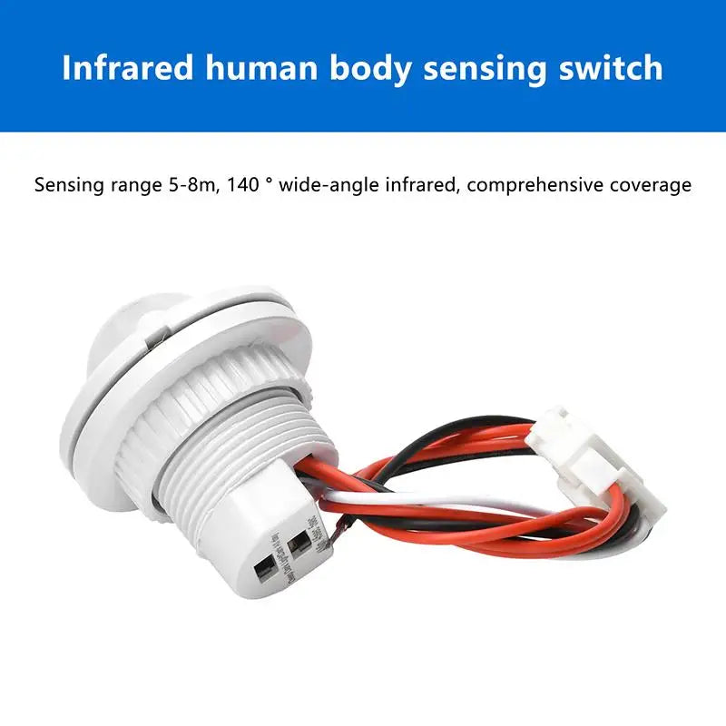 Mini PIR Motion Sensor Infrared DC 3.5-24V for LED Lighting PIR Motion Sensor Peaceful Pleasures Health and Wellness Default Title