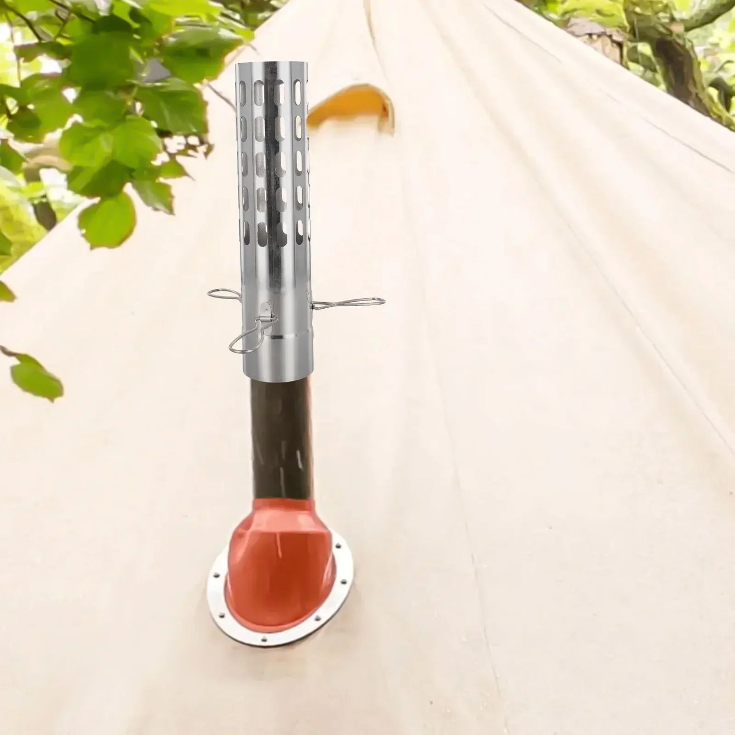 Stainless Steel Tent Chimney Pipe Cover | Hot Tent Stove Cap