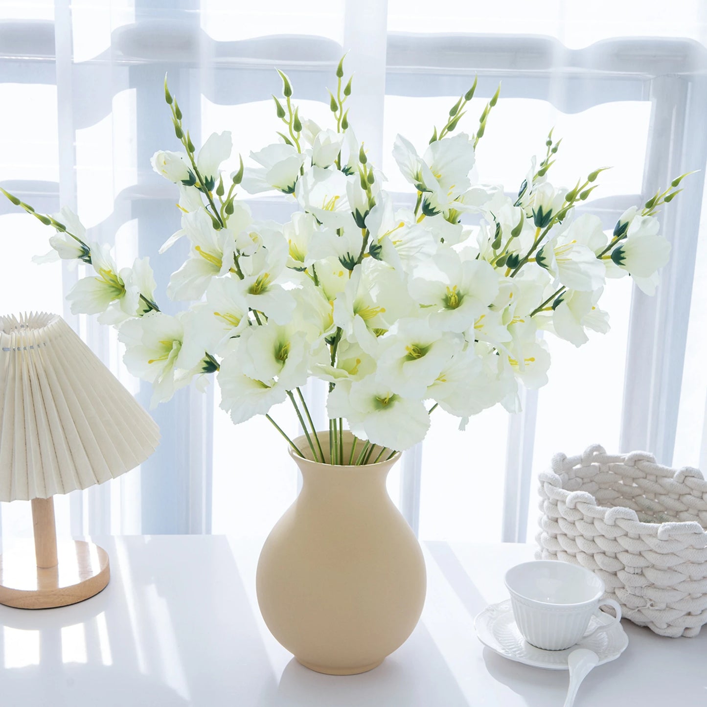 Artificial Silk Moth Orchid Flowers | Wedding & Home Décor
