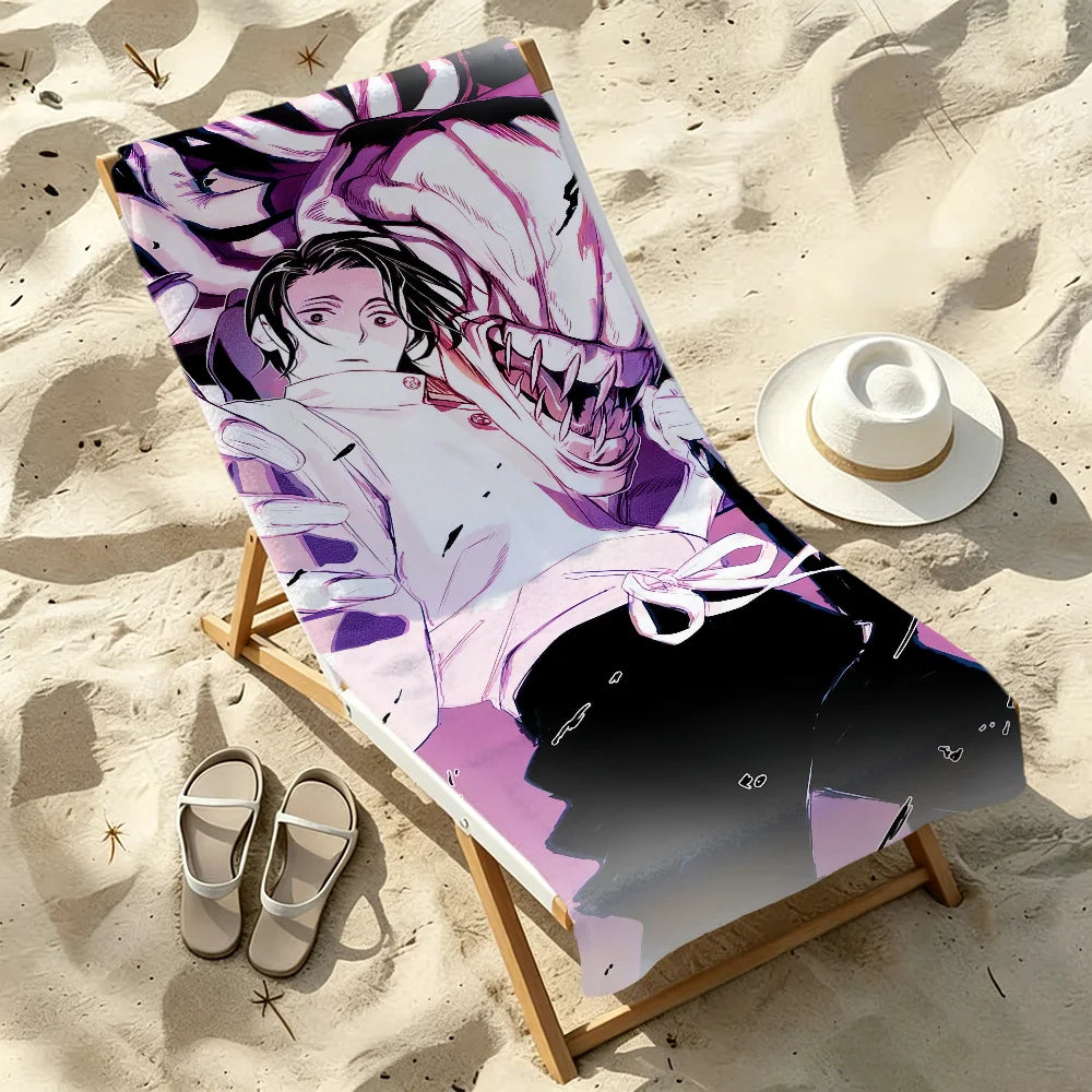 Yuta Okkotsu Anime Quick-Dry Beach Towel | Pool Travel Gym