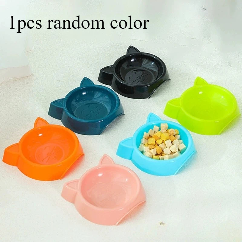 Cat-Shaped Pet Bowl | Non-Slip Feeder for Small & Medium Pets
