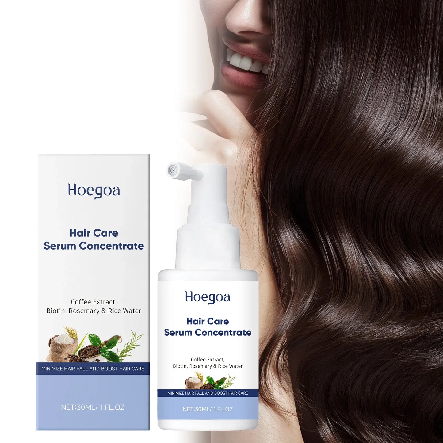 HOEGOA Nourishing Hair Serum – Scalp & Root Moisturizing Spray
