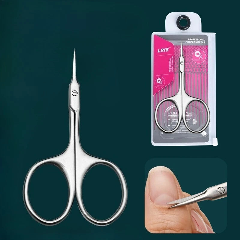 Professional Cuticle Scissors Nipper Trimmer Stainless Steel Cuticle Clipper Cutter Manicure Nail Tools Peaceful Pleasures Health and Wellness