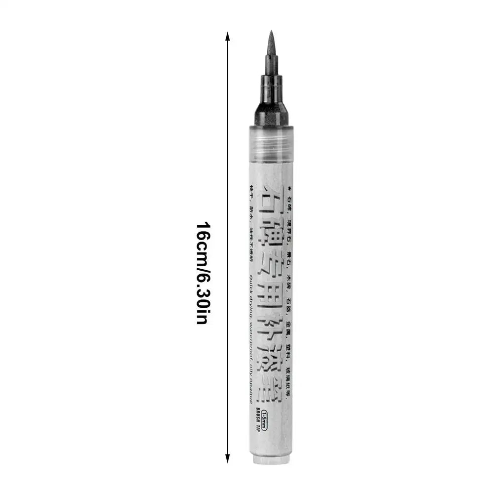 Tombstone Inscription Restoration Paint Pen | 12 Colors