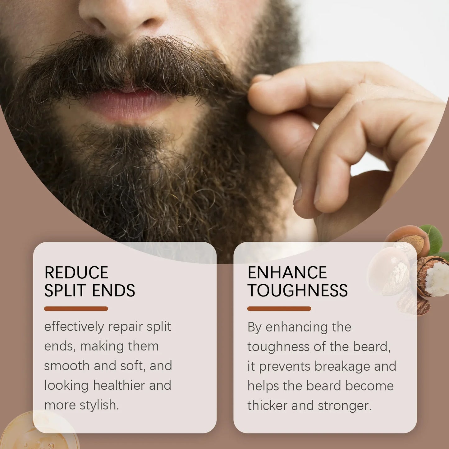 East Moon Coconut Oil Beard Balm – Moisturize, Style & Nourish Beard Balm Oasis Select