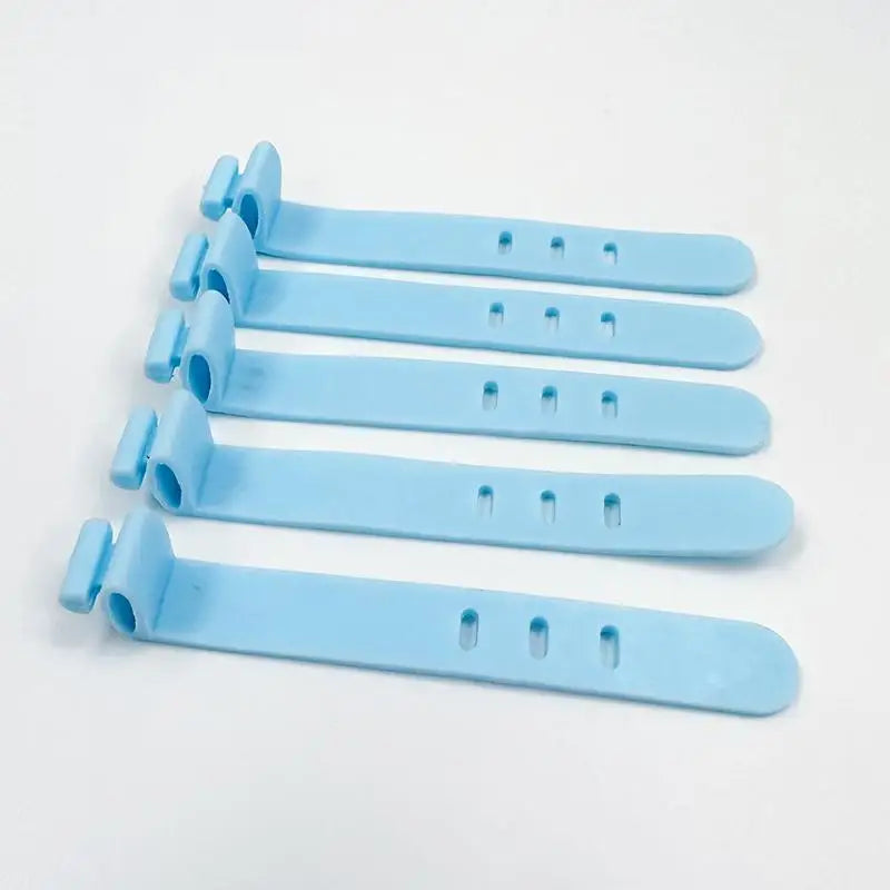 20-Pack Silicone Cable Organizer Ties | Wire & Cord Management