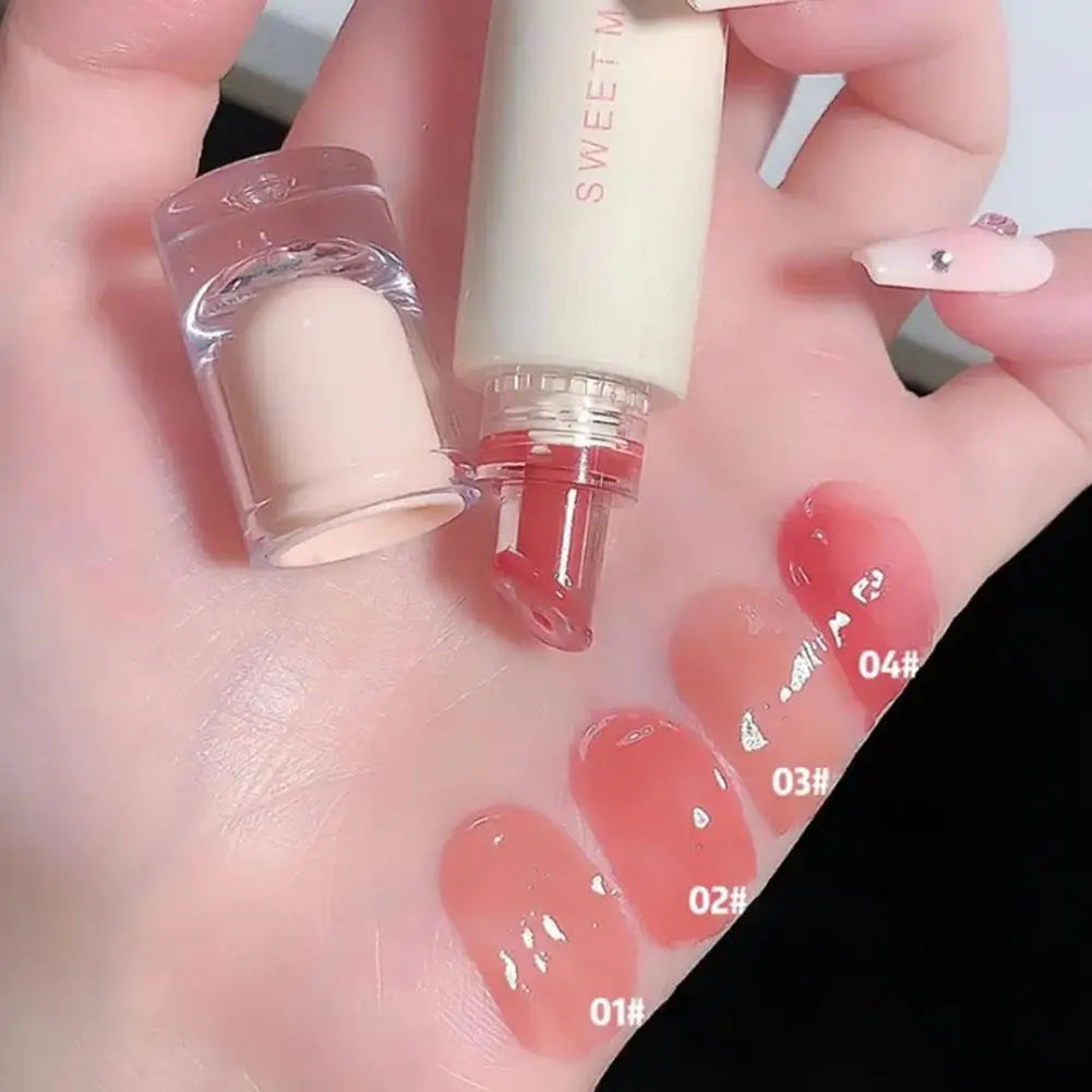 Hydrating Jelly Lip Gloss – Mirror Glass Finish Tinted Lip Balm | Long-Lasting Waterproof Plumping Lip Glaze | CPNP Certified 4 Shades Peaceful Pleasures Health and Wellness
