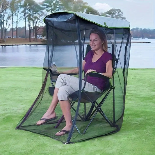 Canopy Chair Mosquito Net Cover – Zipper Bug Mesh Tent Mosquito Net Cover Peaceful Pleasures Health and Wellness