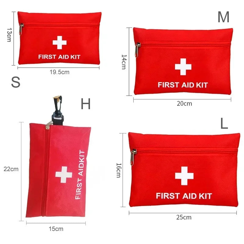 Emergency Medical Treatment For Family Or Travel, 14 Items/Set Portable Outdoor Waterproof First Aid Kit Peaceful Pleasures Health and Wellness