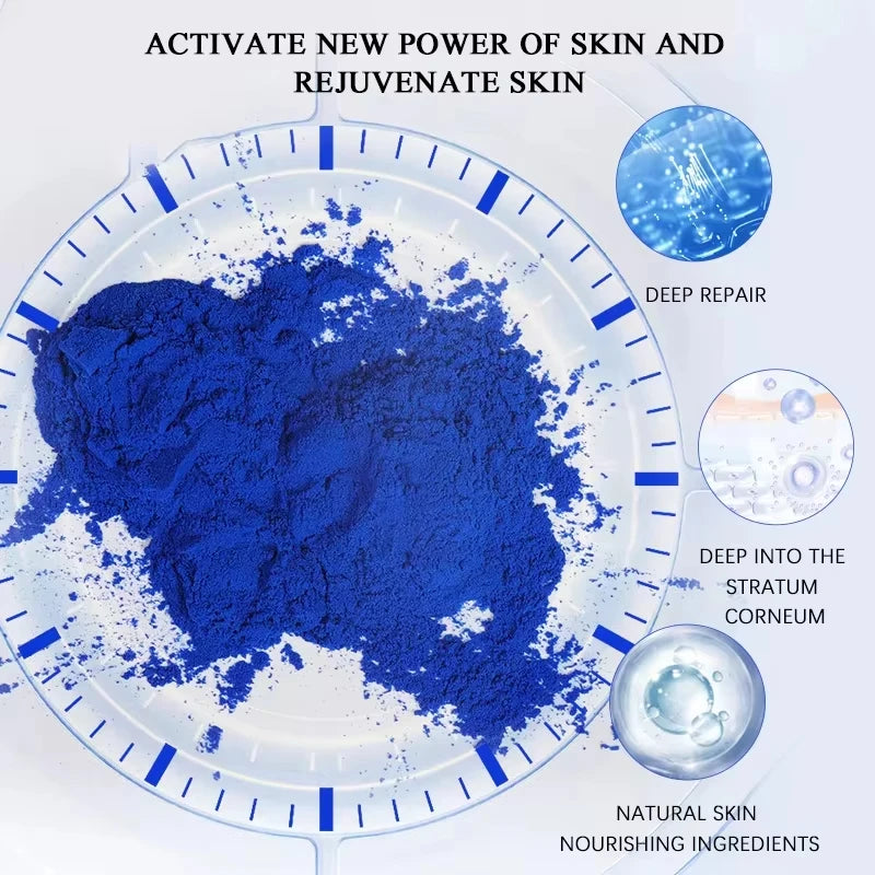 Blue Copper Peptide Sponge Spicule Collagen Skin Renewal Mask