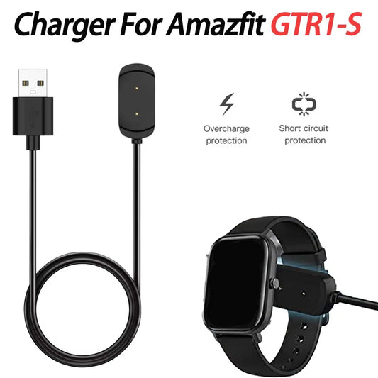 Amazfit T-Rex GTS GTR 42mm 47mm USB Charging Cable 100cm Peaceful Pleasures Health and Wellness