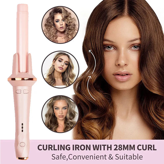 Automatic Curler Negative Ion Lazy Person Large Curling Wave Perm Household Small Type Electric Ceramic Spin Curling Iron Peaceful Pleasures Health and Wellness